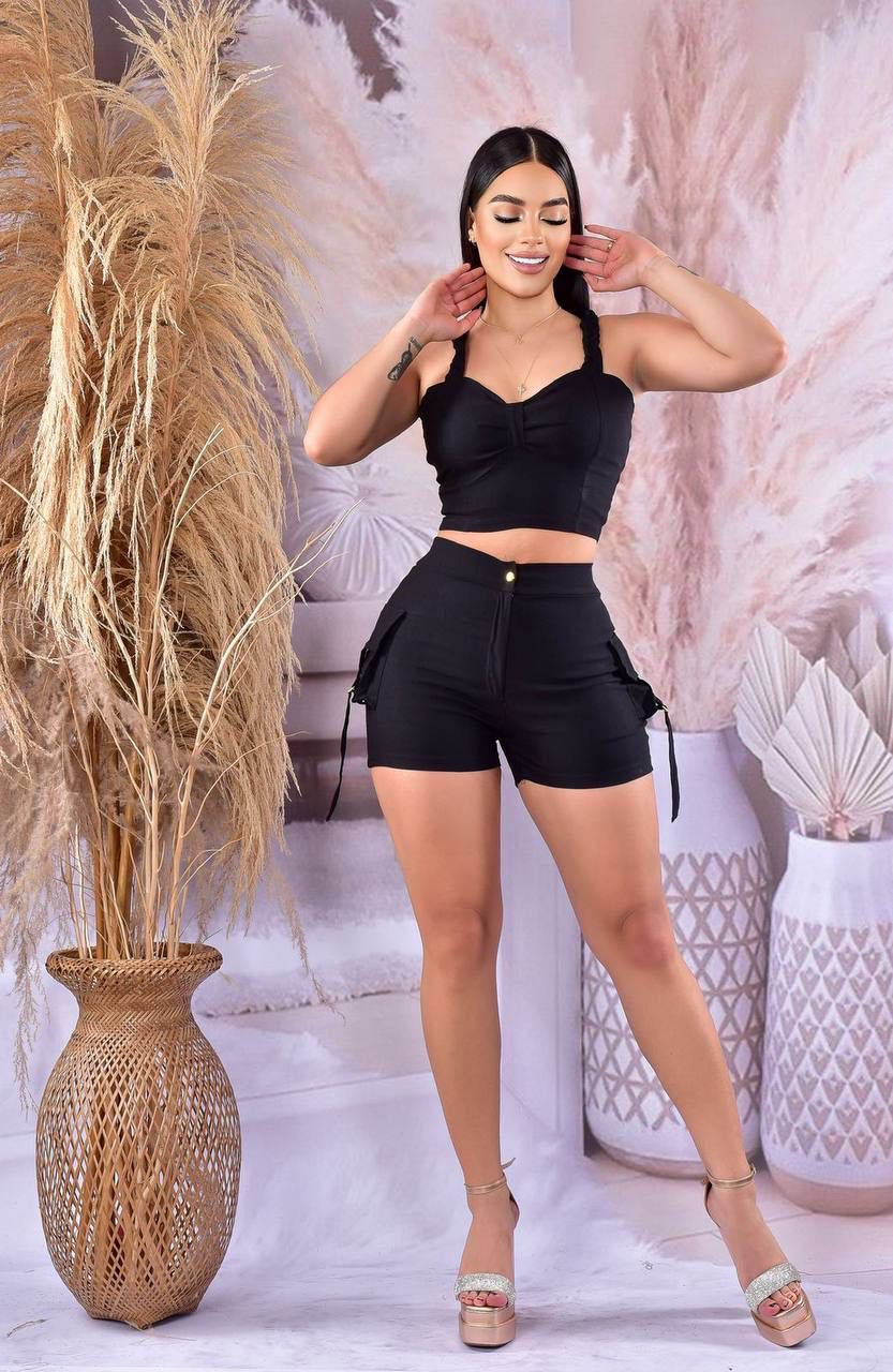 Conjunto Short blusa 👚🩳