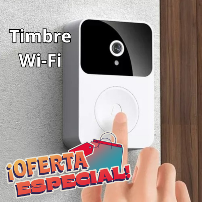 Timbre Inalambrico Wi-Fi con cámara de seguridad ®️