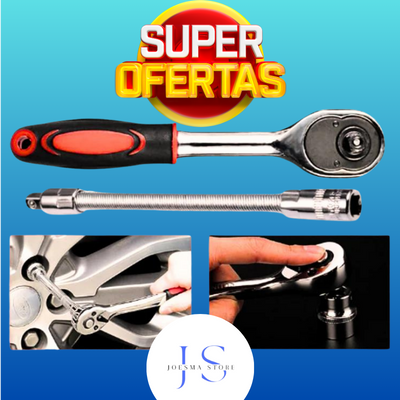 Kit de Ratche 46 piezas 1/4" 🛠️