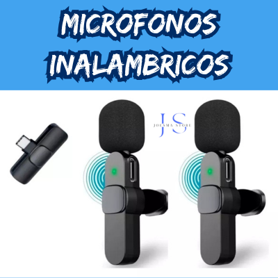 Micrófonos Profesionales Inalámbricos 2 en 1 🎤