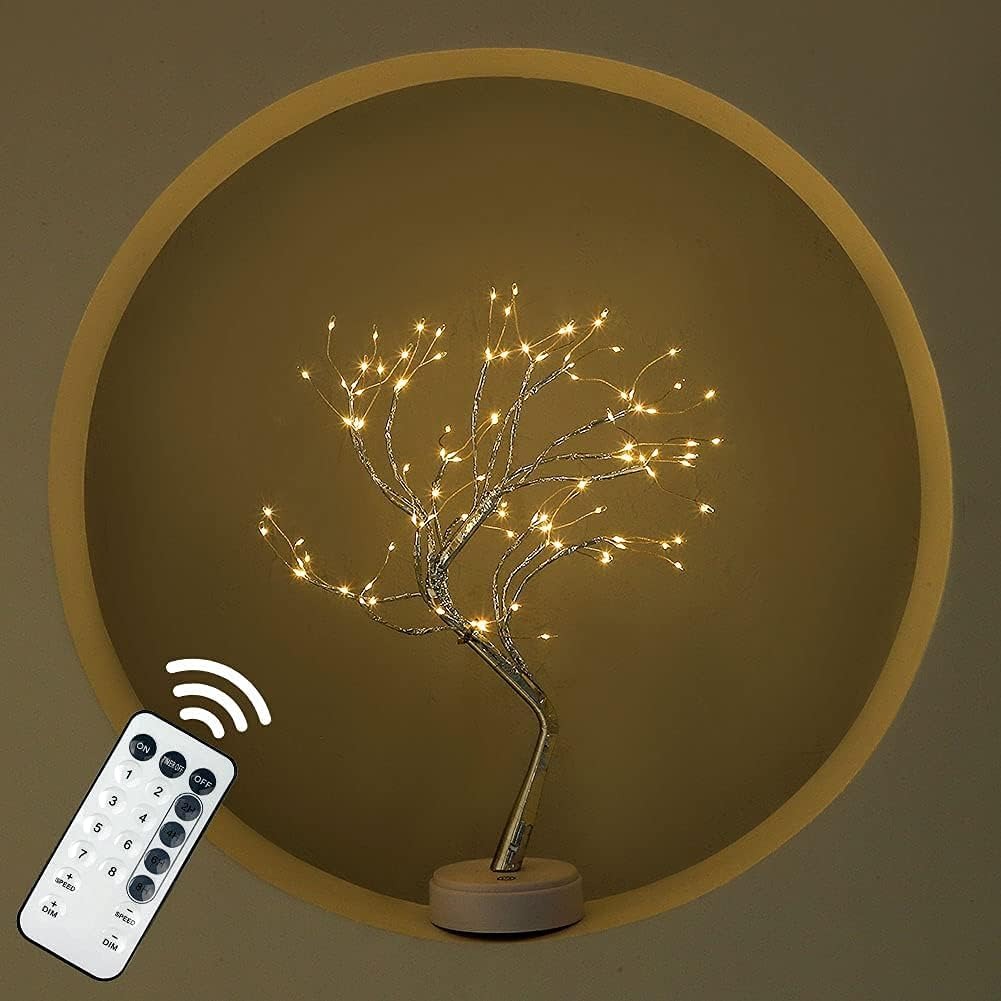 Arbol Bonsái Luces Led Inalambrico🌲🎇