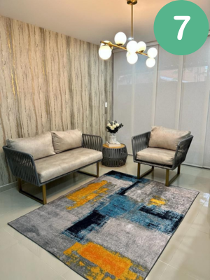 Alfombras de lujo Turca (1.50 mts X 2.00mts)🎁 🌟🏠
