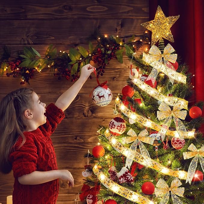 Cinta Navideña con Luces Led x 5metros🎄💫🌟