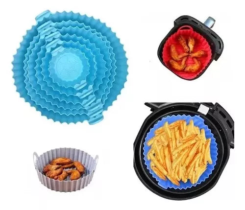 Molde de Silicona AirFryer x6 Unidades✅