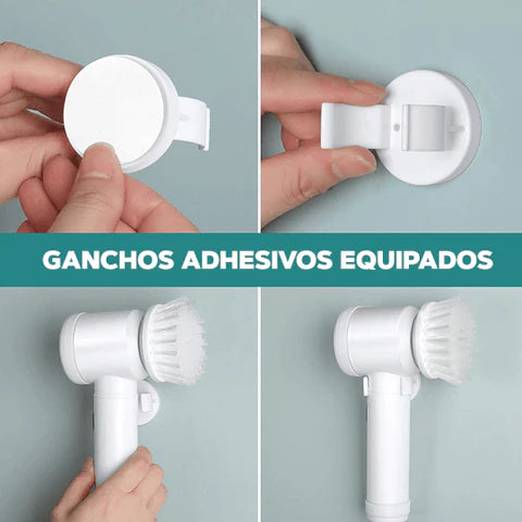 TURBOCLEAN® CEPILLO DE LIMPIEZA 3EN1