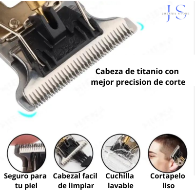 Combo Patillera + Afeitadora Profesional Recargable®