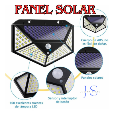 Lampara Solar con Sensor de Movimiento®💡🌞