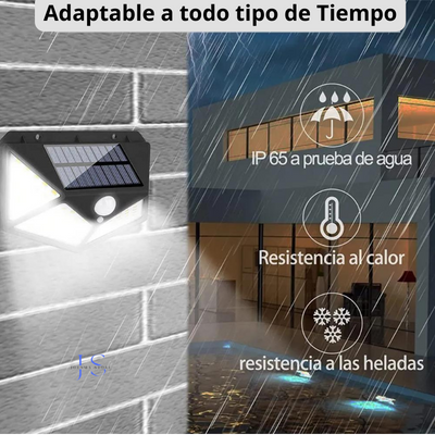 Lampara Solar con Sensor de Movimiento®💡🌞