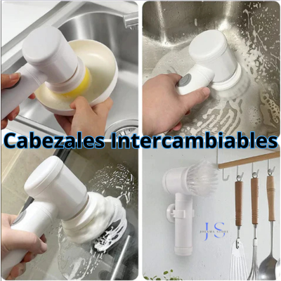 TURBOCLEAN® CEPILLO DE LIMPIEZA 3EN1