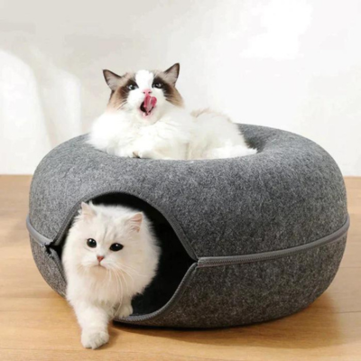CAMA DONUT PARA GATOS🐈🐾