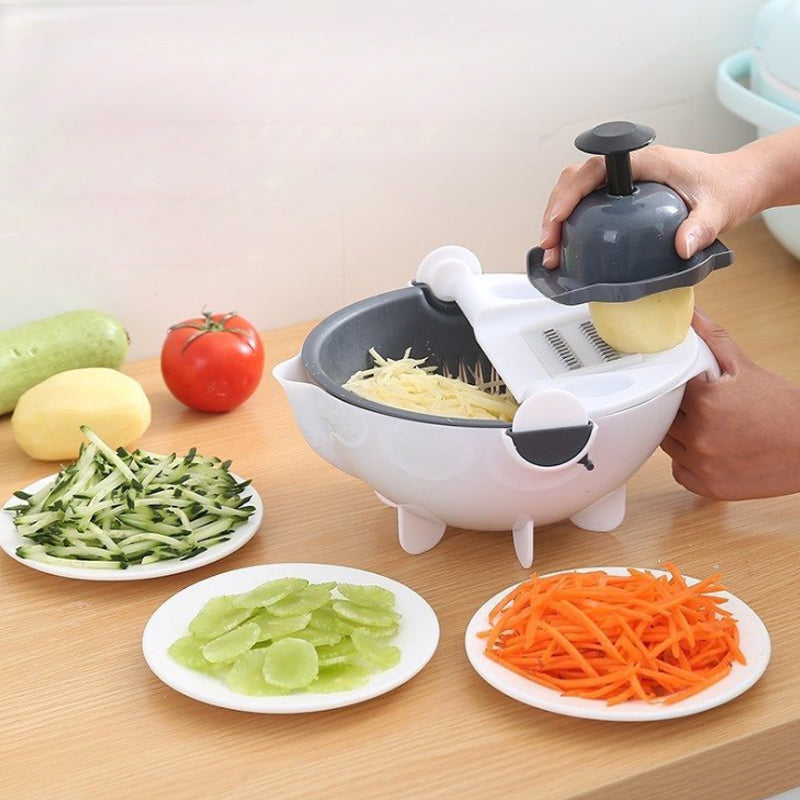 Rallador Multifuncional 9 en 1🥕🍎