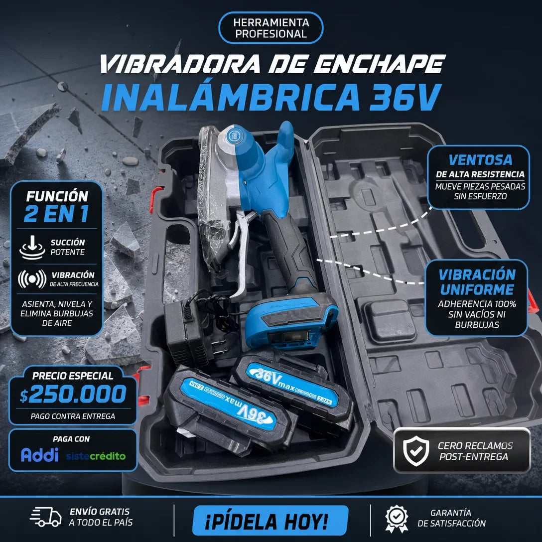 Vibradora Enchape makita