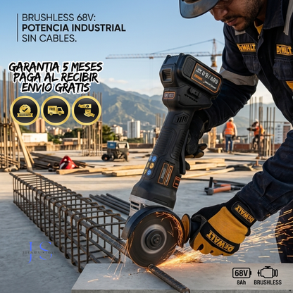 COMBO TALADRO Y PULIDORA INALAMBRICO DEWALT 68V (BRUSHLESS)