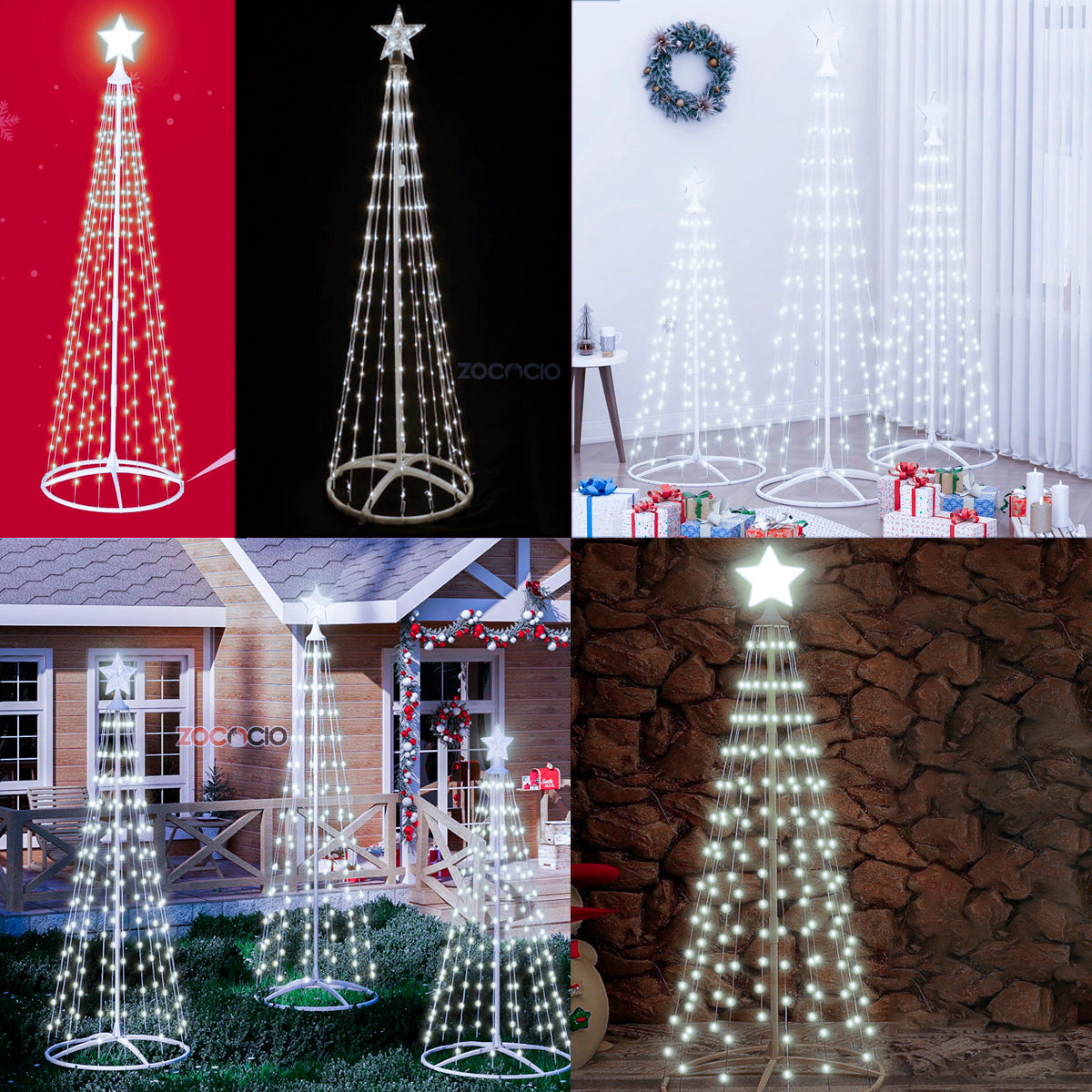 Árbol de Navidad Luz Led ® 210cm