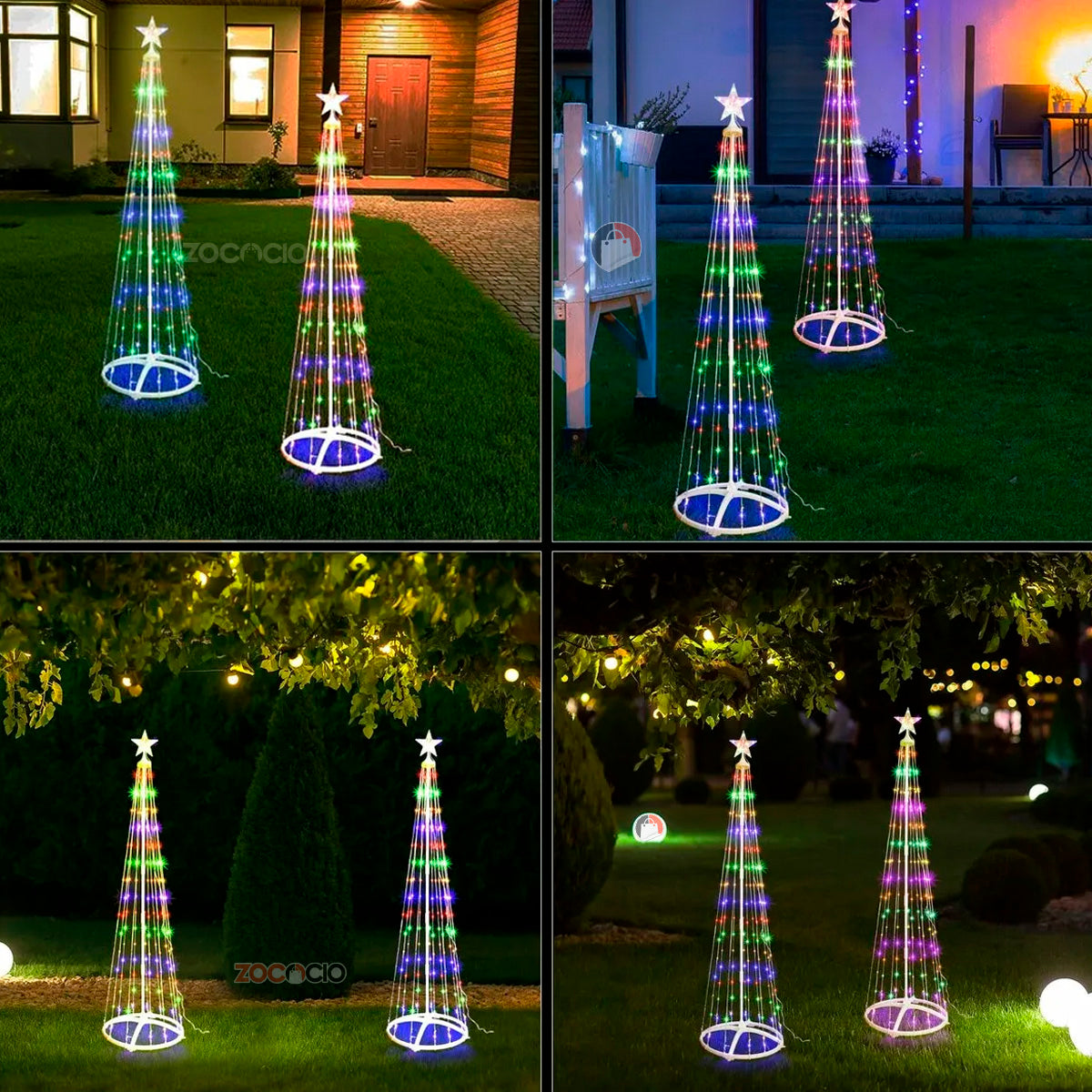 Árbol de Navidad Luz Led ® 210cm