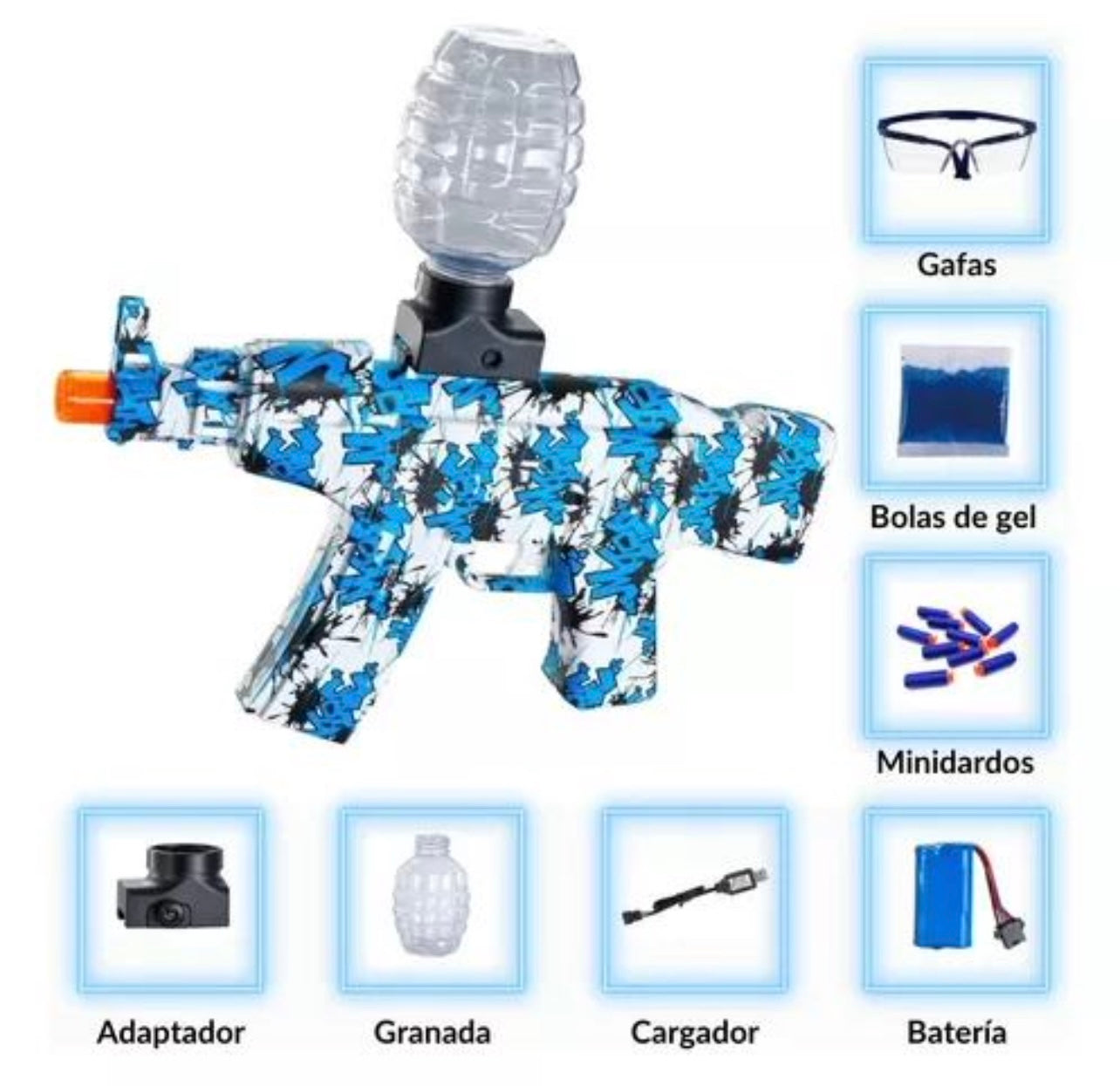 Pistola de Gel para niños 💦🔫