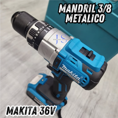 TALADRO PERCUTOR INALAMBRICO MAKITA™ 36V MANDRIL 3/8" METALICO🧰🛠️