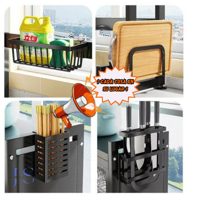 Organizador escurridor de platos ®🥤🍽️🫙