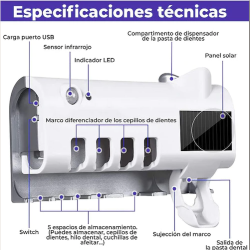 Esterilizador Cepillos SteriBrush™🪥