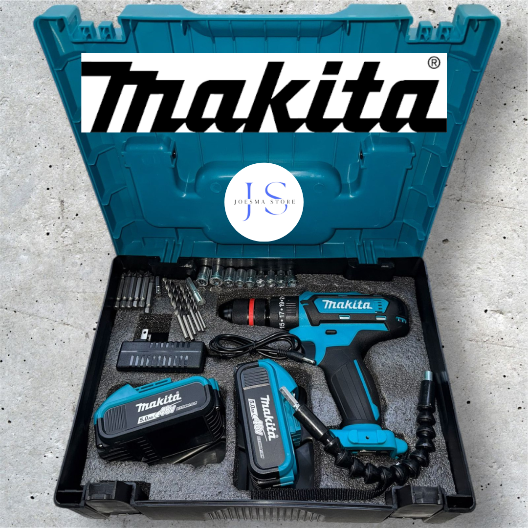 Taladro Percutor Makita 48v Inalambrico (MANDRIL METALICO 1/2)