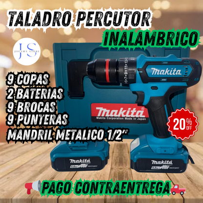 Taladro Percutor Makita 48v Inalambrico (MANDRIL METALICO 1/2)
