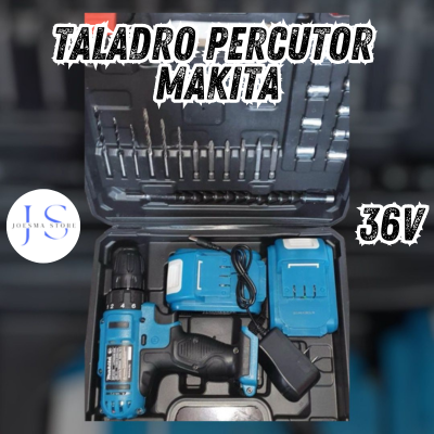 TALADRO PERCUTOR INALAMBRICO MAKITA™ 36V🧰🛠️