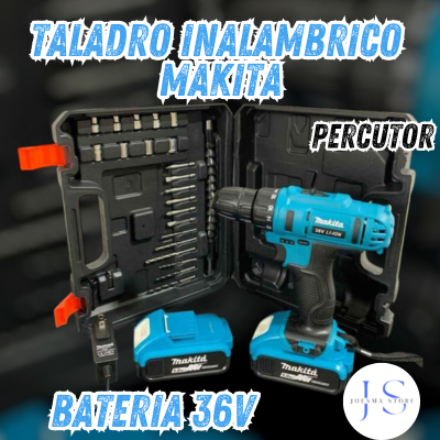 TALADRO PERCUTOR INALAMBRICO MAKITA™ 36V🧰🛠️