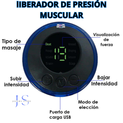 MASAJEFLEX® lIBERADOR DE PRESIÓN MUSCULAR