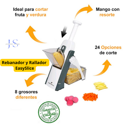 Rebanador y Rallador EasySlice®🍅🥒