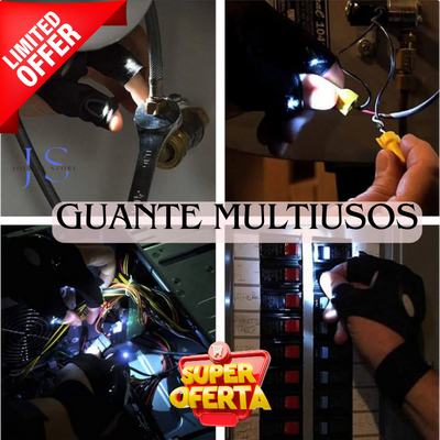 Guantes con Linterna Led🧤🔦