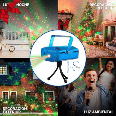 Proyector Láser Multipuntos🎄🎅🤶