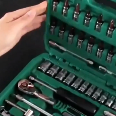JUEGO DE RATCHET 1/4" 53 PIEZAS🧰🔩