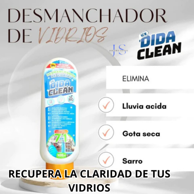 Desmanchador de Vidrios Clean Glass™ 7en1