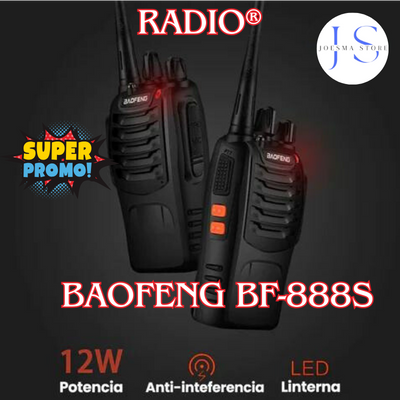 Kit X2 Radio Baofeng Bf-888S®