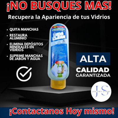 Desmanchador de Vidrios Clean Glass™ 7en1