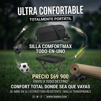 Silla Plegable ConfortMax💺💯