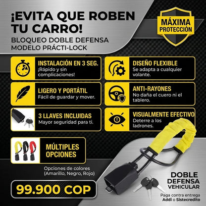 Candado Cinturón Antirrobo