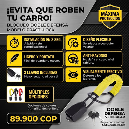 Candado Cinturón Antirrobo