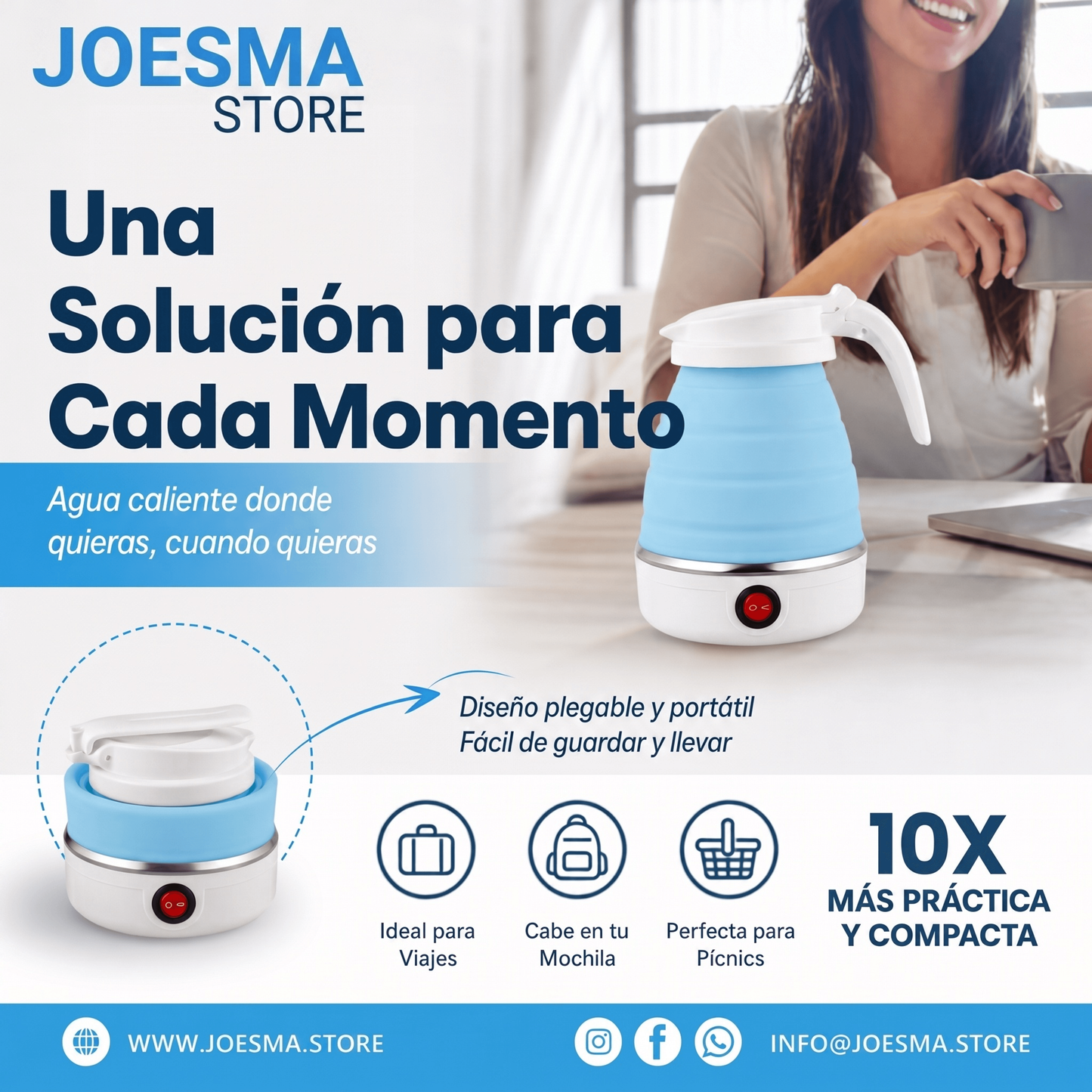 Hervidor Plegable TravelTea®