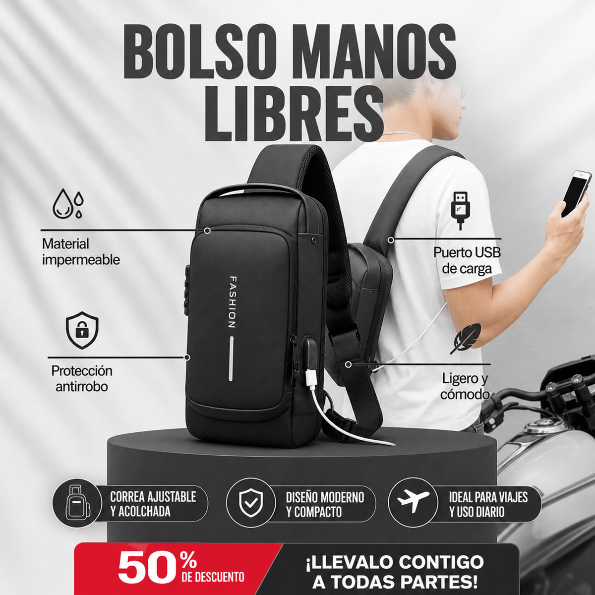 Maletin anti robo SafeStyle™