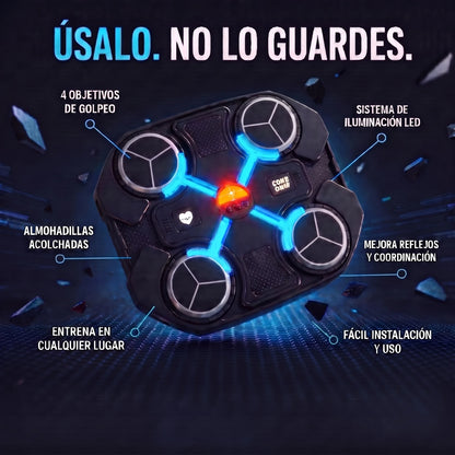 Máquina de Boxeo Musical para Niños con Bluetooth🥊👦👧