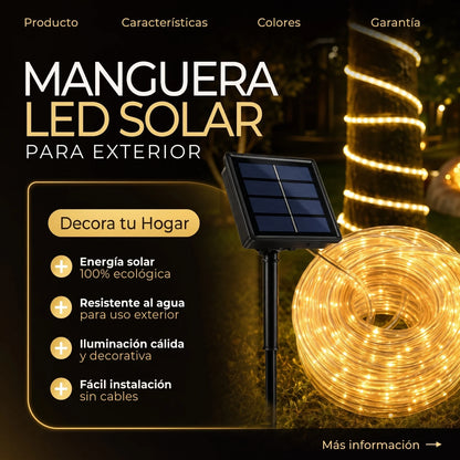🌞🎄 ✨Luces para navidad con panel solar🌞✨ 🎁🎅20 metros.