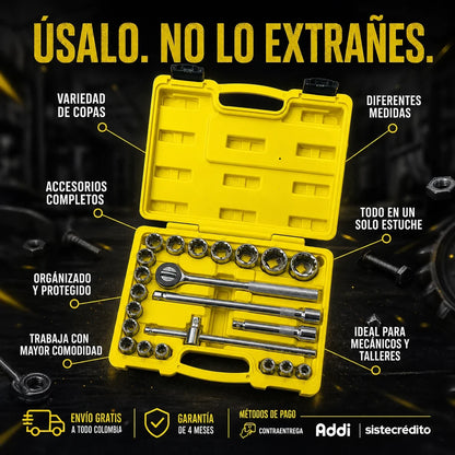 Kit de Copas Profesional-TorqueMaster™