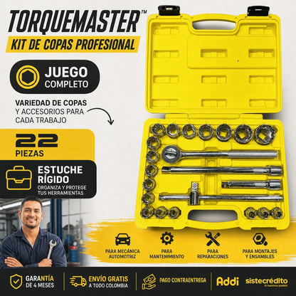 Kit de Copas Profesional-TorqueMaster™
