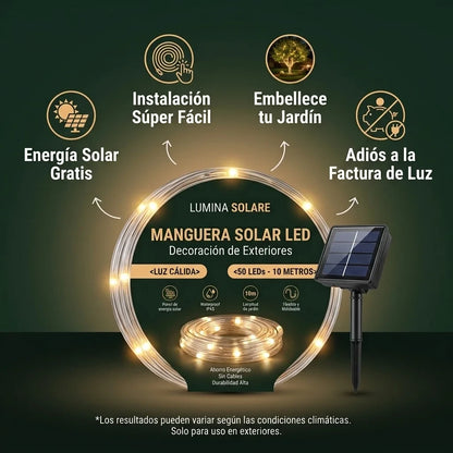 🌞🎄 ✨Luces para navidad con panel solar🌞✨ 🎁🎅20 metros