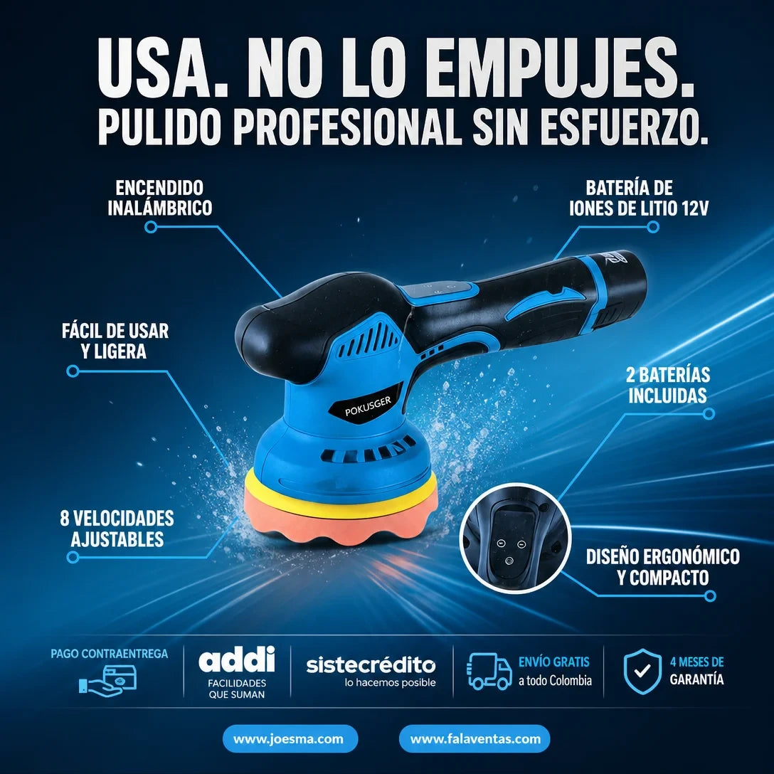 ShinePro12v™ – Brillo Profesional en Tus Manos