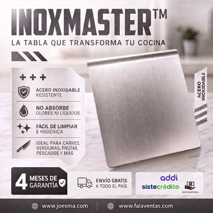 InoxMaster™ – Tabla Profesional para tu Cocina