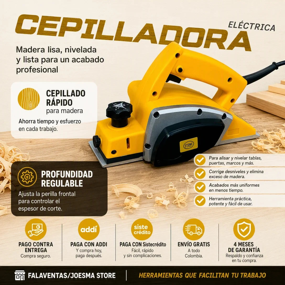 cepilladora electrica