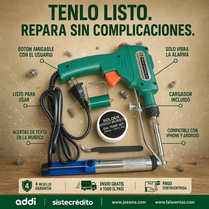 SolderPro Max™ – Kit Profesional de Soldadura Eléctrica