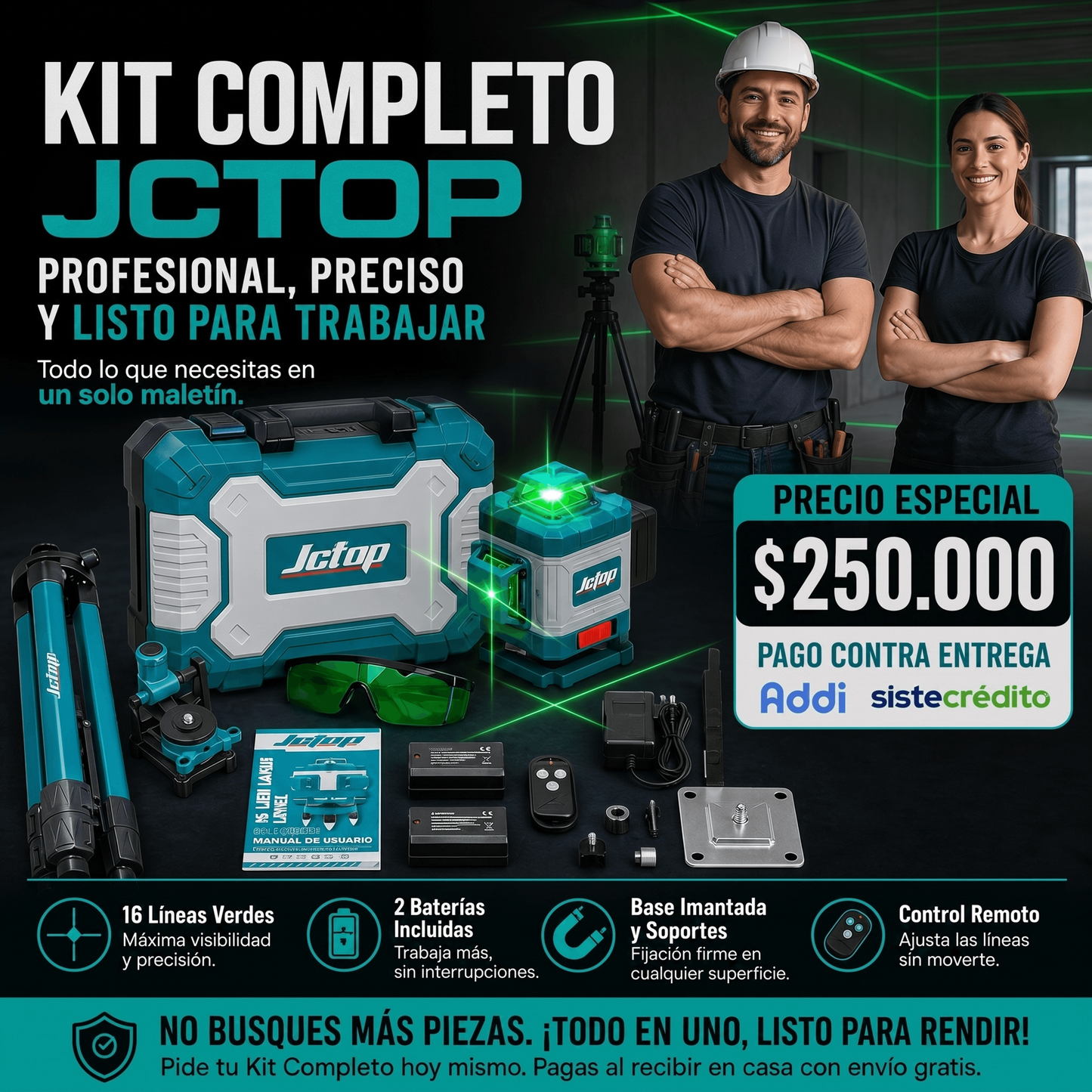 Nivel Jctop UltraPrecisión 16X
